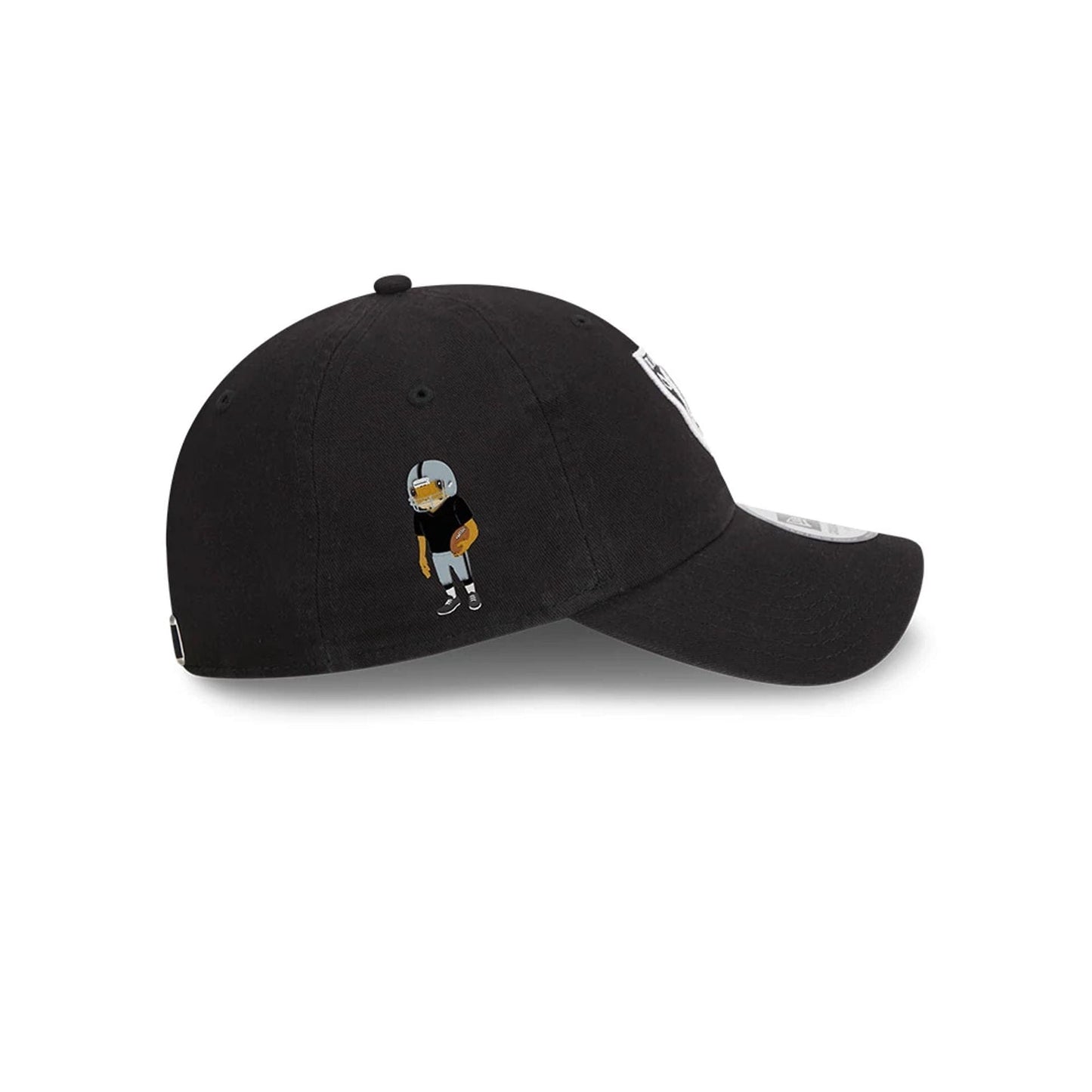 Pictured is this NFL X Bad Bunny Las Vegas Raiders Casual Classic cap in black. 4