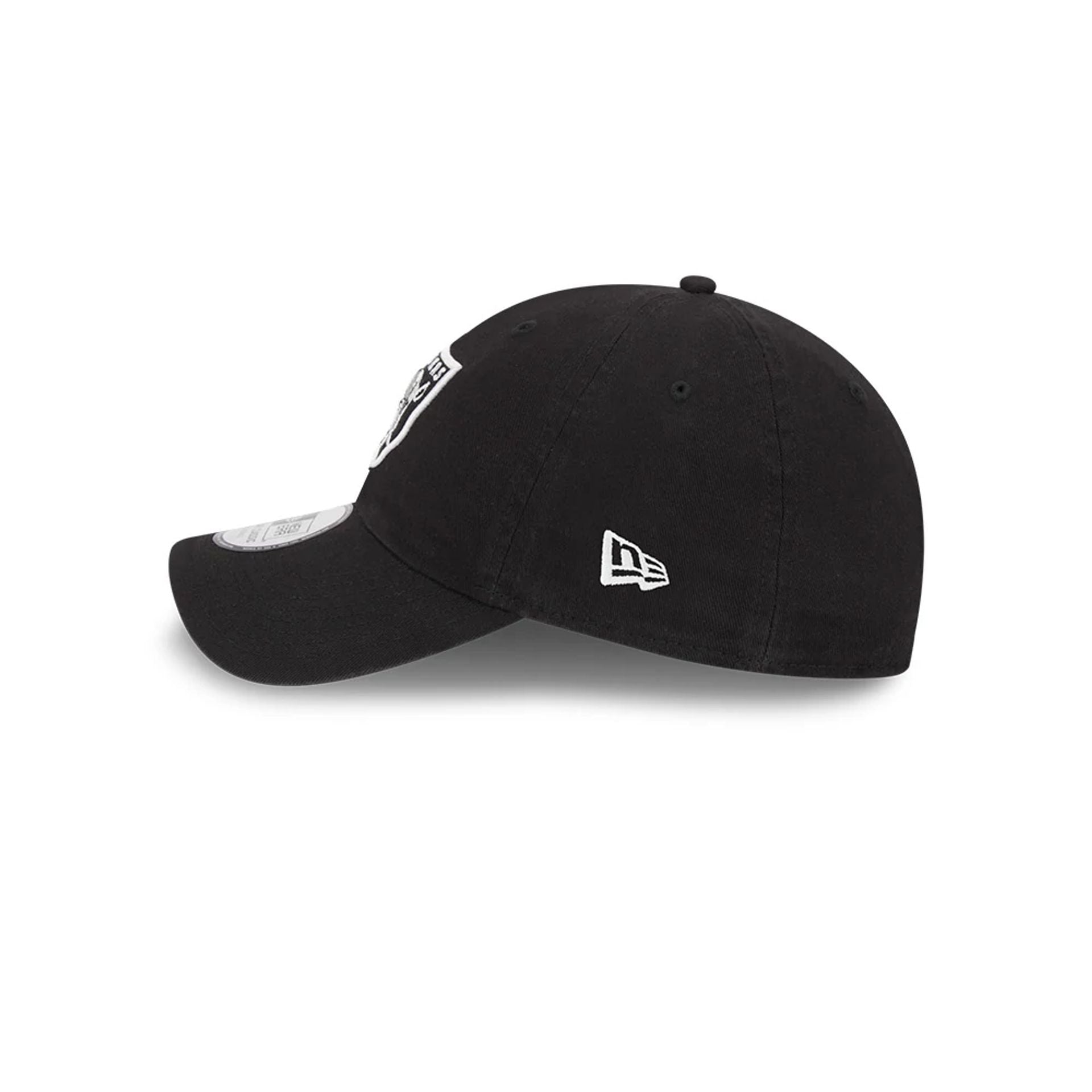 Pictured is this NFL X Bad Bunny Las Vegas Raiders Casual Classic cap in black. 6