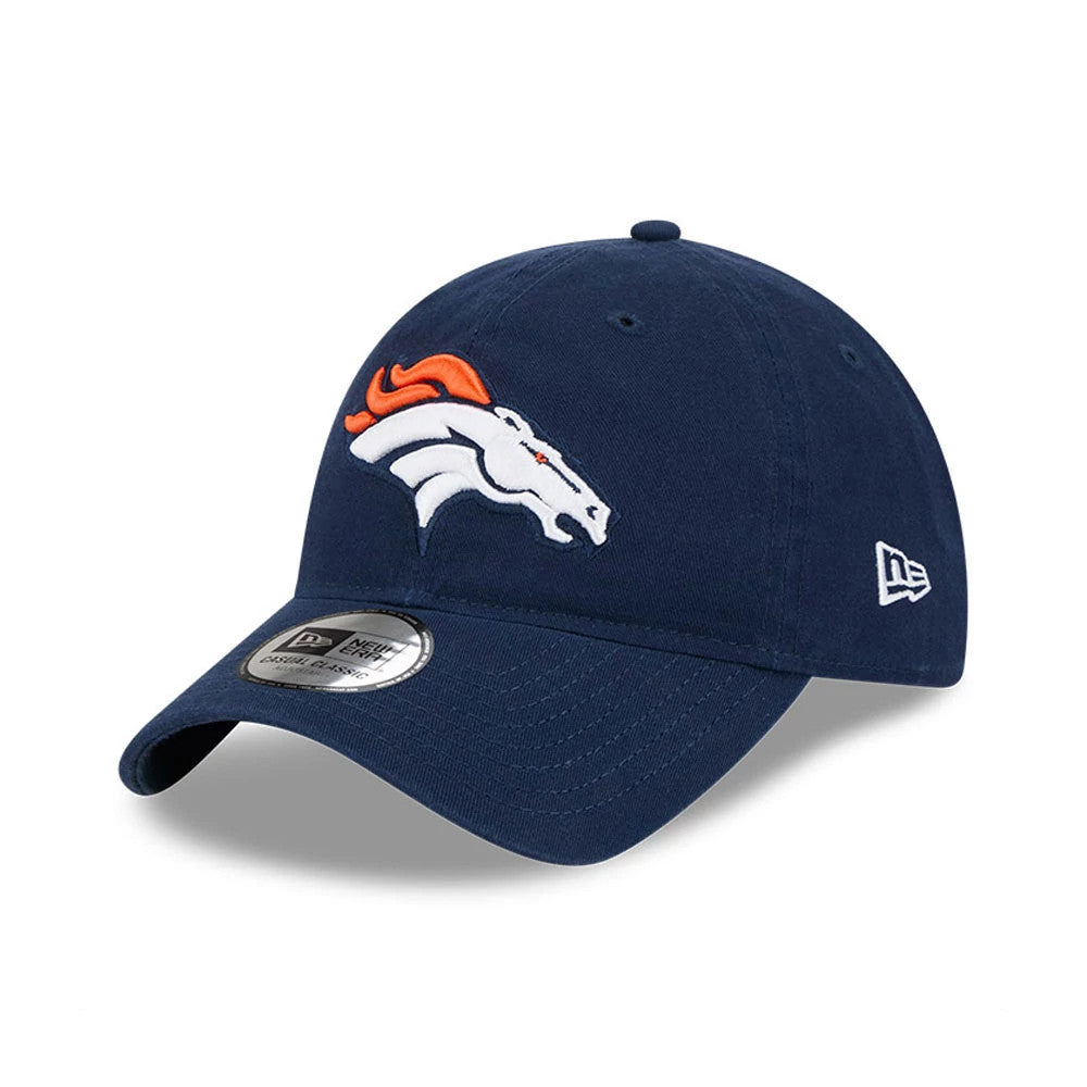 Pictured is this NFL X Bad Bunny Denver Broncos Casual Classic cap in navy. 3