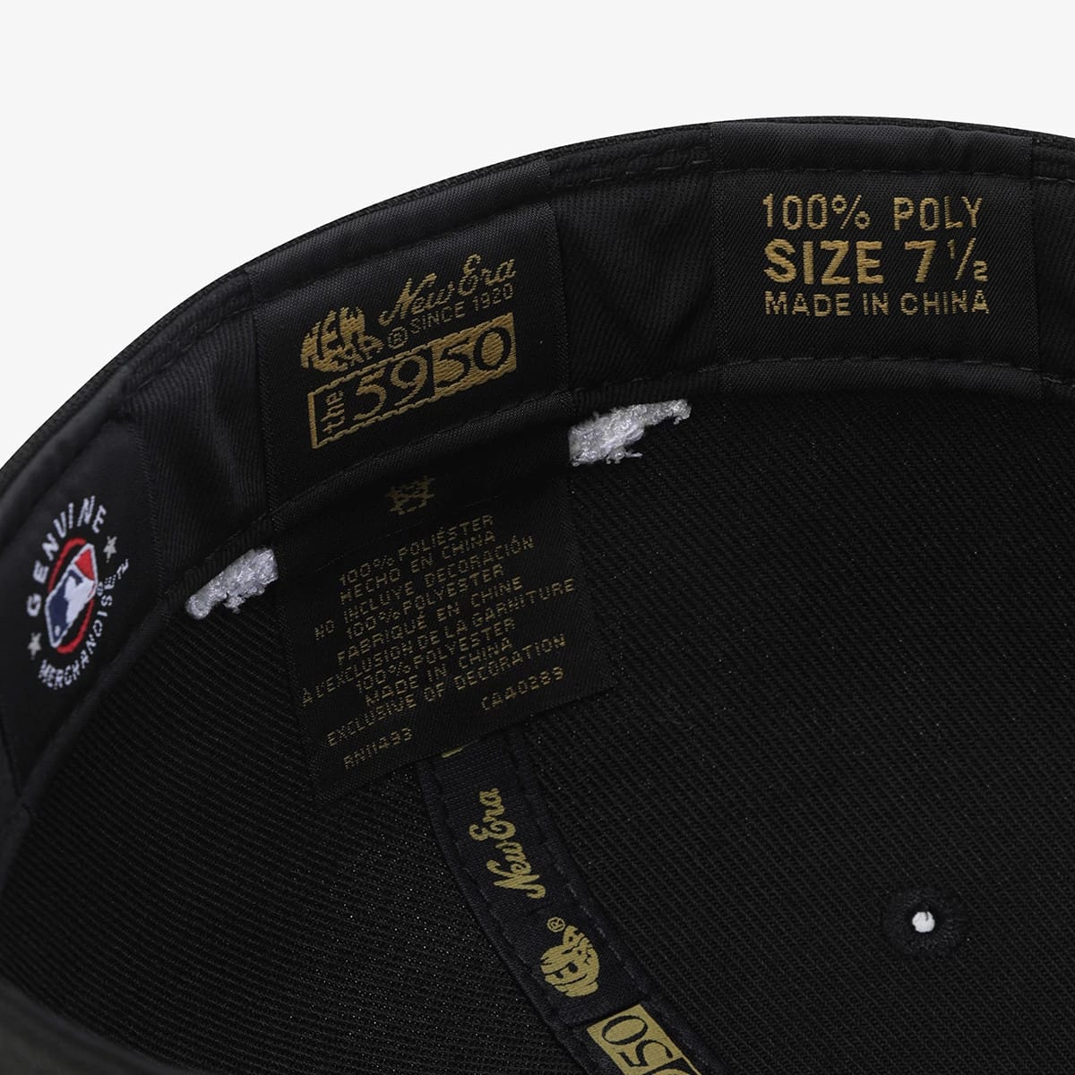 Pictured is this MLB 59FIFTY Day New York Yankees 59FIFTY Fitted cap in black. 8