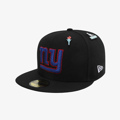 Pictured is this NFL 59FIFTY Day New York Giants 59FIFTY Fitted cap in black. 1