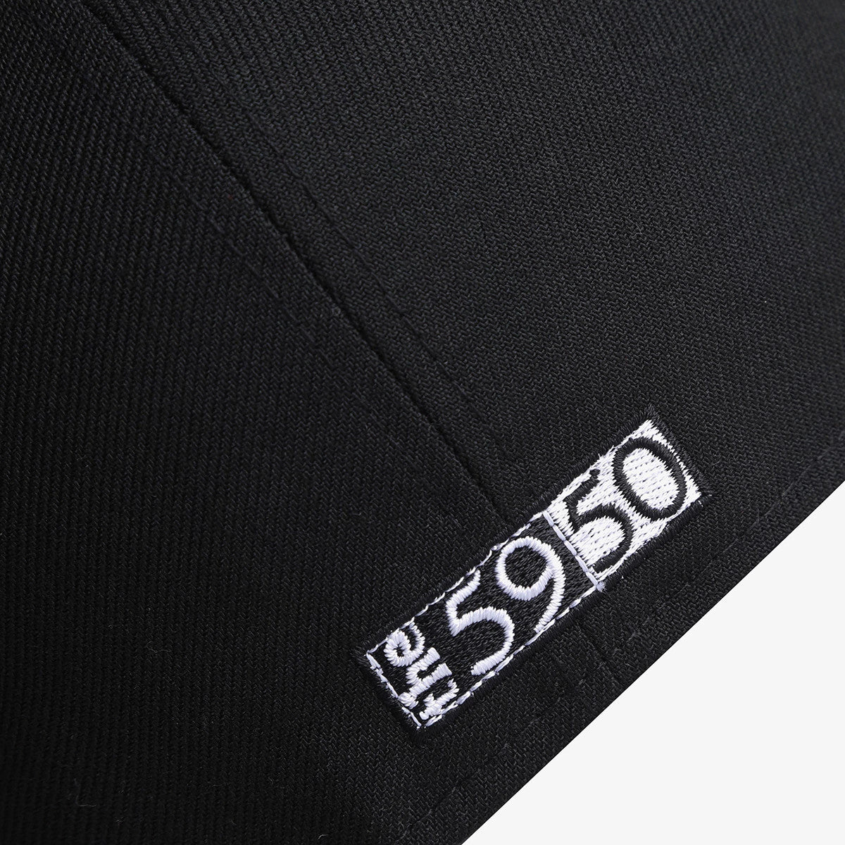 Pictured is this New Era 59FIFTY Day 59FIFTY Fitted cap in black. 9