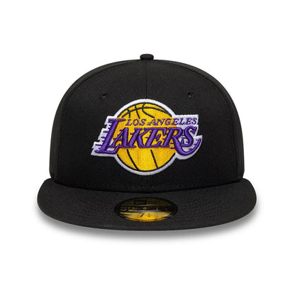 Pictured is this NBA Boutique LA Lakers 59FIFTY Fitted cap in black. 2