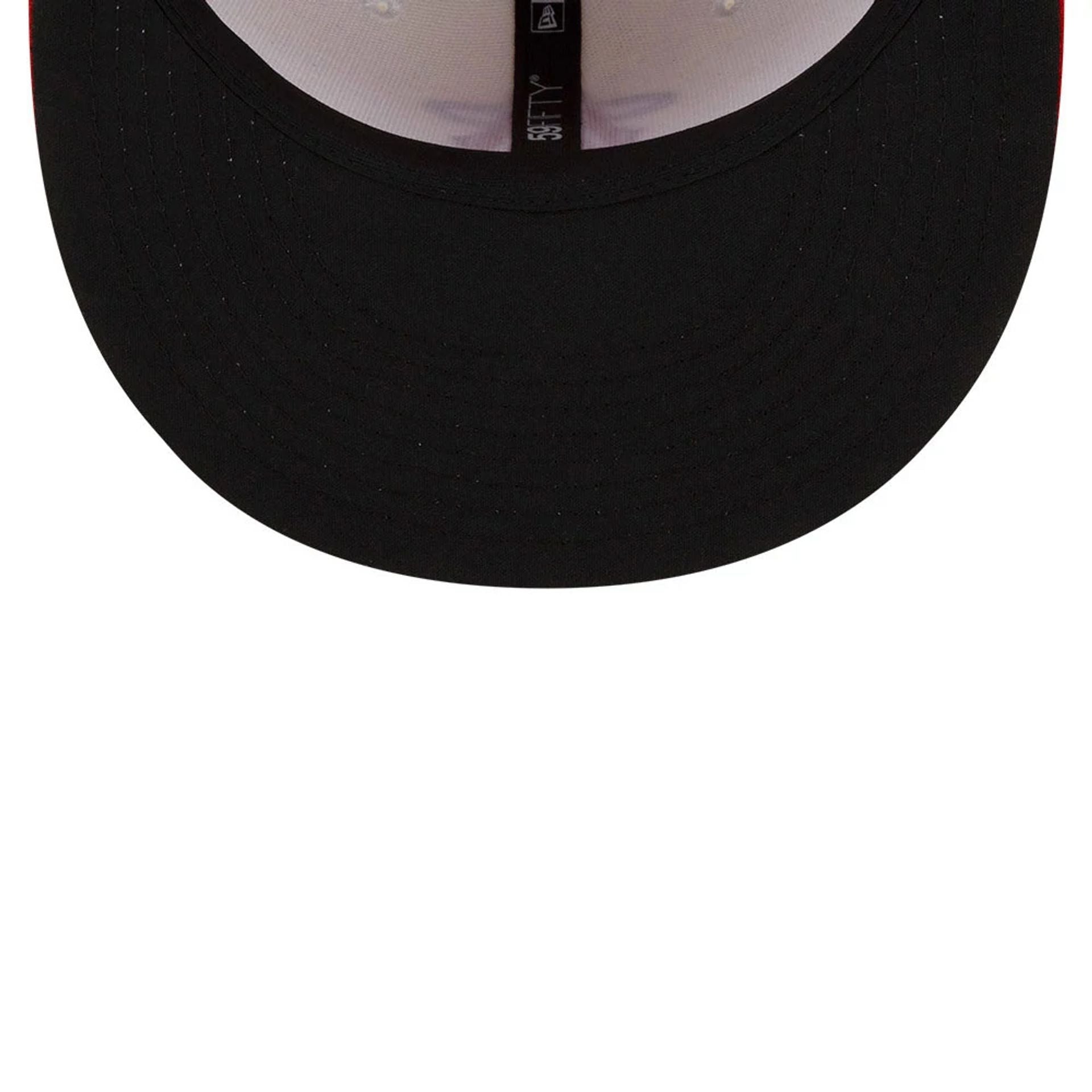 This is a LA Angels MLB City Connect Red 59FIFTY Fitted Cap 2