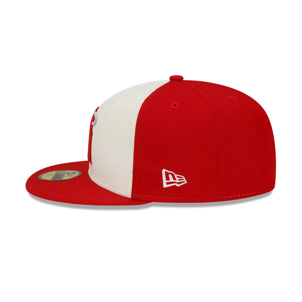 This is a LA Angels MLB City Connect Red 59FIFTY Fitted Cap 5