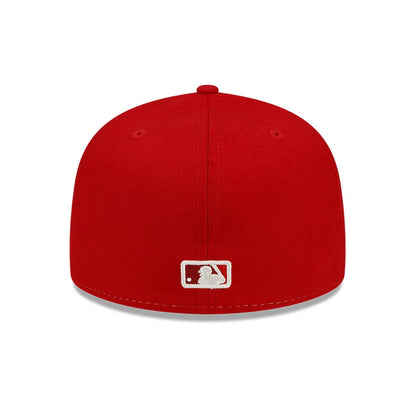 This is a LA Angels MLB City Connect Red 59FIFTY Fitted Cap 7