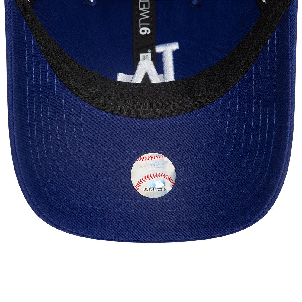 This is a LA Dodgers MLB Core Classic Dark Blue 9TWENTY Adjustable Cap 6