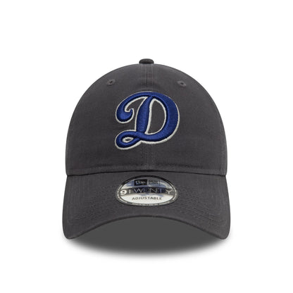 This is a LA Dodgers MLB Core Classic Dark Grey 9TWENTY Adjustable Cap 2