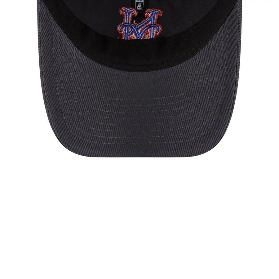 This is a New York Mets MLB Core Classic Dark Grey 9TWENTY Adjustable Cap 4