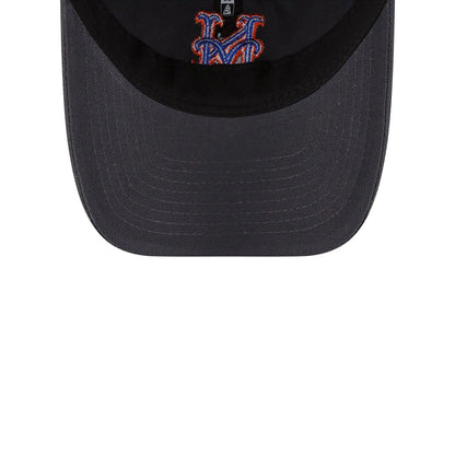 This is a New York Mets MLB Core Classic Dark Grey 9TWENTY Adjustable Cap 4