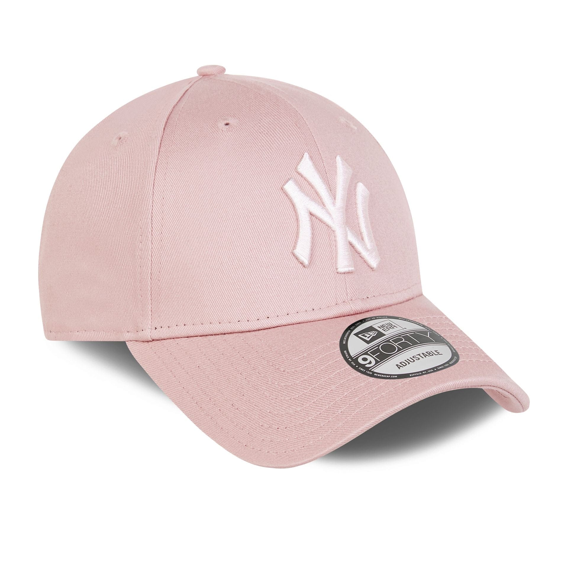 This is a New York Yankees MLB Colour Essentials Pink 9FORTY Cap 2