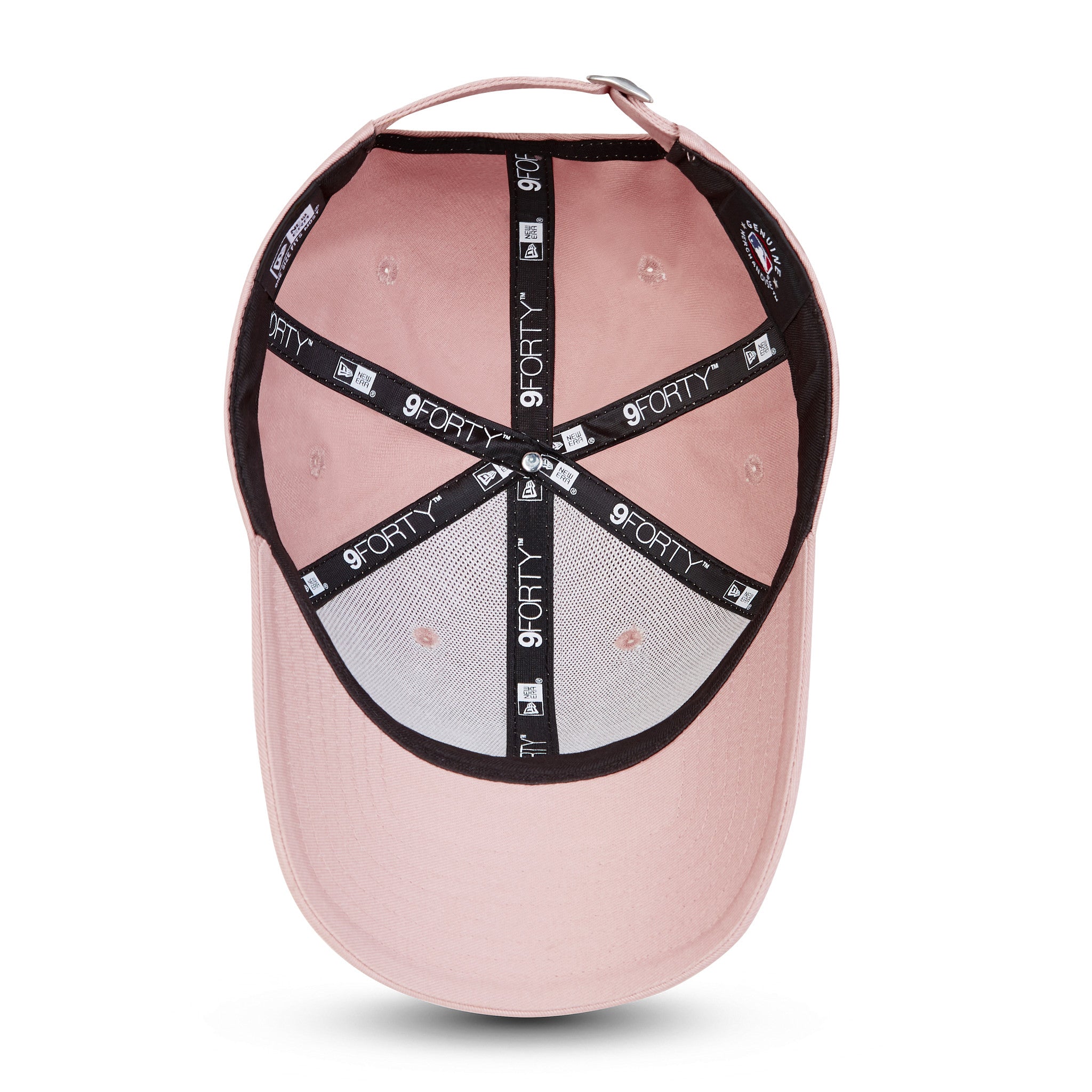 This is a New York Yankees MLB Colour Essentials Pink 9FORTY Cap 4