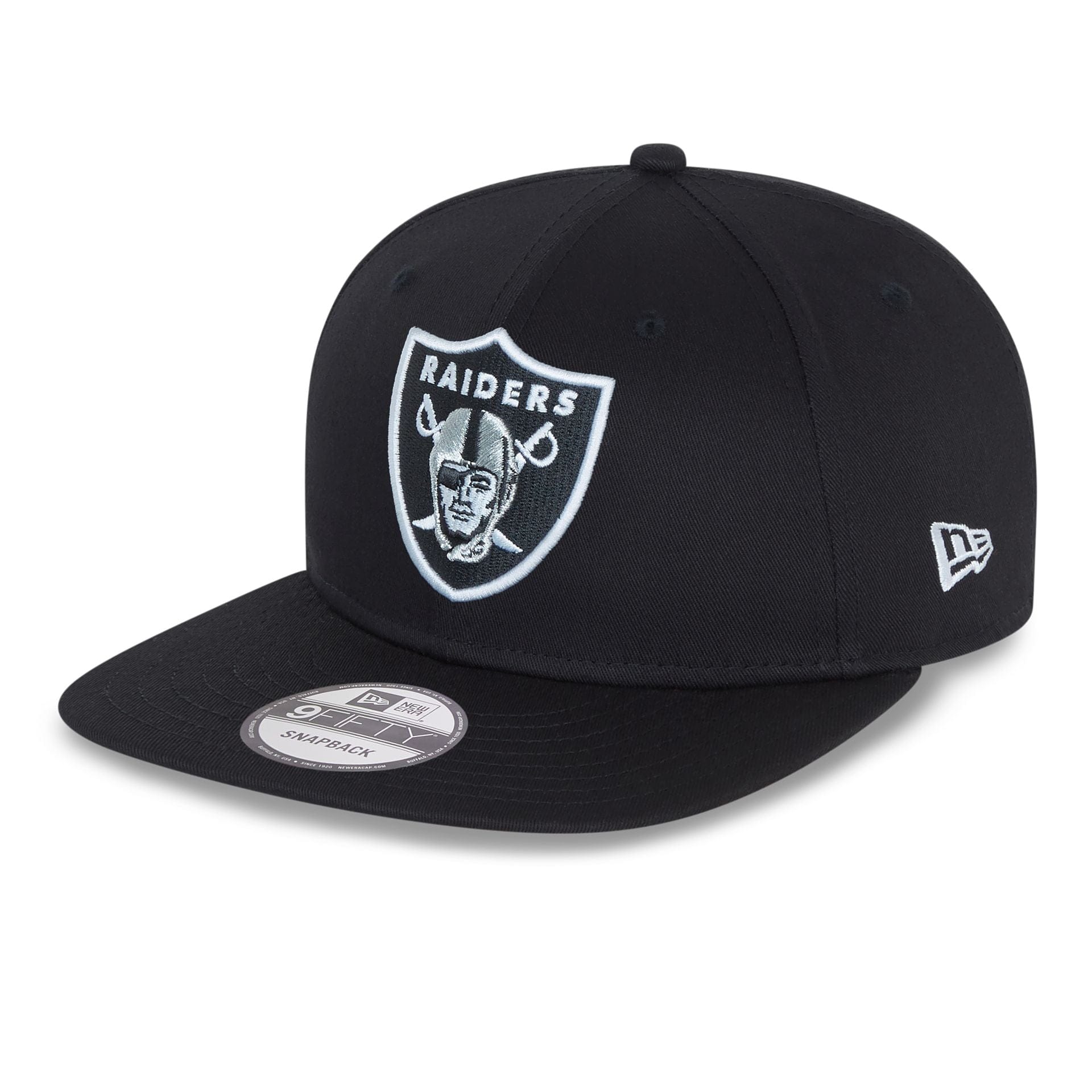 Official New Era NFL Essential Las Vegas Raiders Black 9FIFTY Cap