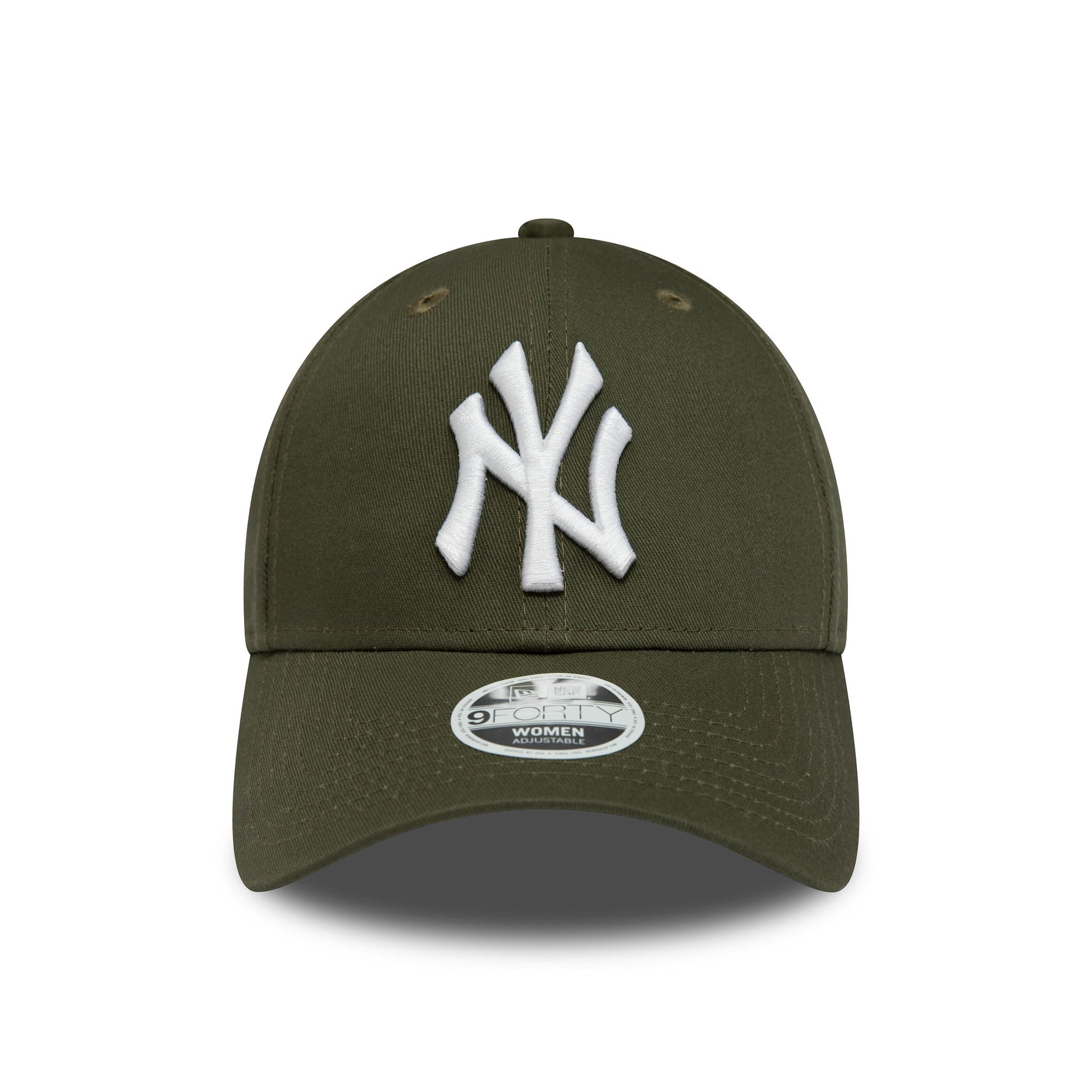 This is a New York Yankees Womens League Essential Dark Green 9FORTY Adjustable Cap 2