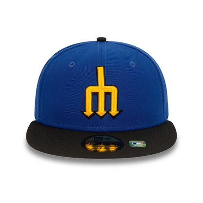 This is a MLB City Connect Seattle Mariners Blue 59FIFTY Fitted Cap 3