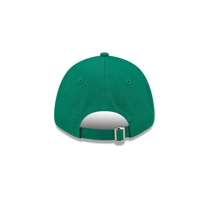 This is a New York Yankees Womens League Essential Green 9FORTY Adjustable Cap 5