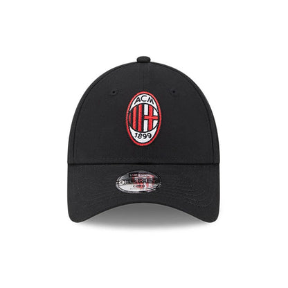 This is a AC Milan Child Black 9FORTY Adjustable Cap 2