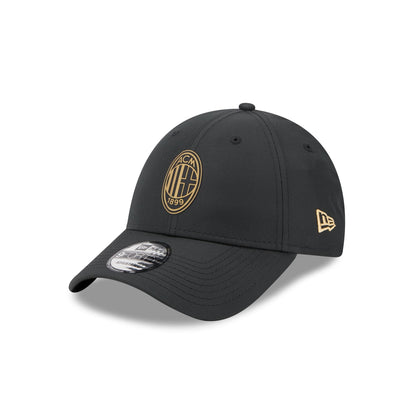 This is a AC Milan Black 9FORTY Adjustable Cap 1