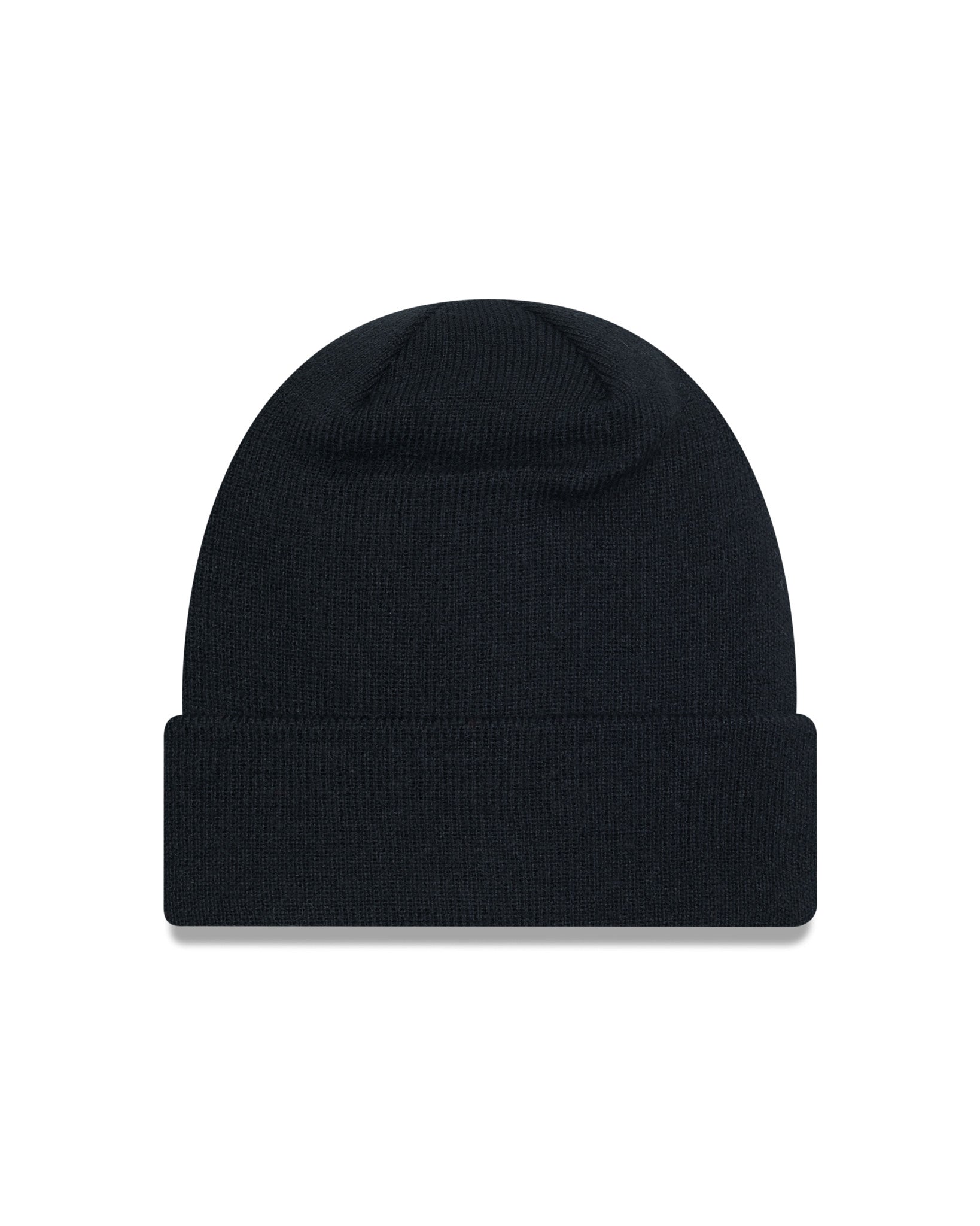 This is a AC Milan Black Cuff Knit Beanie Hat 2