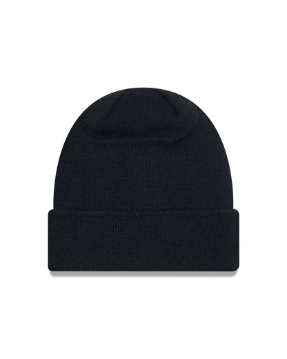 This is a AC Milan Black Cuff Knit Beanie Hat 2
