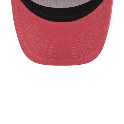 This is a Youth MLB League Essential New York Yankees Pink 9FORTY Trucker Cap 5