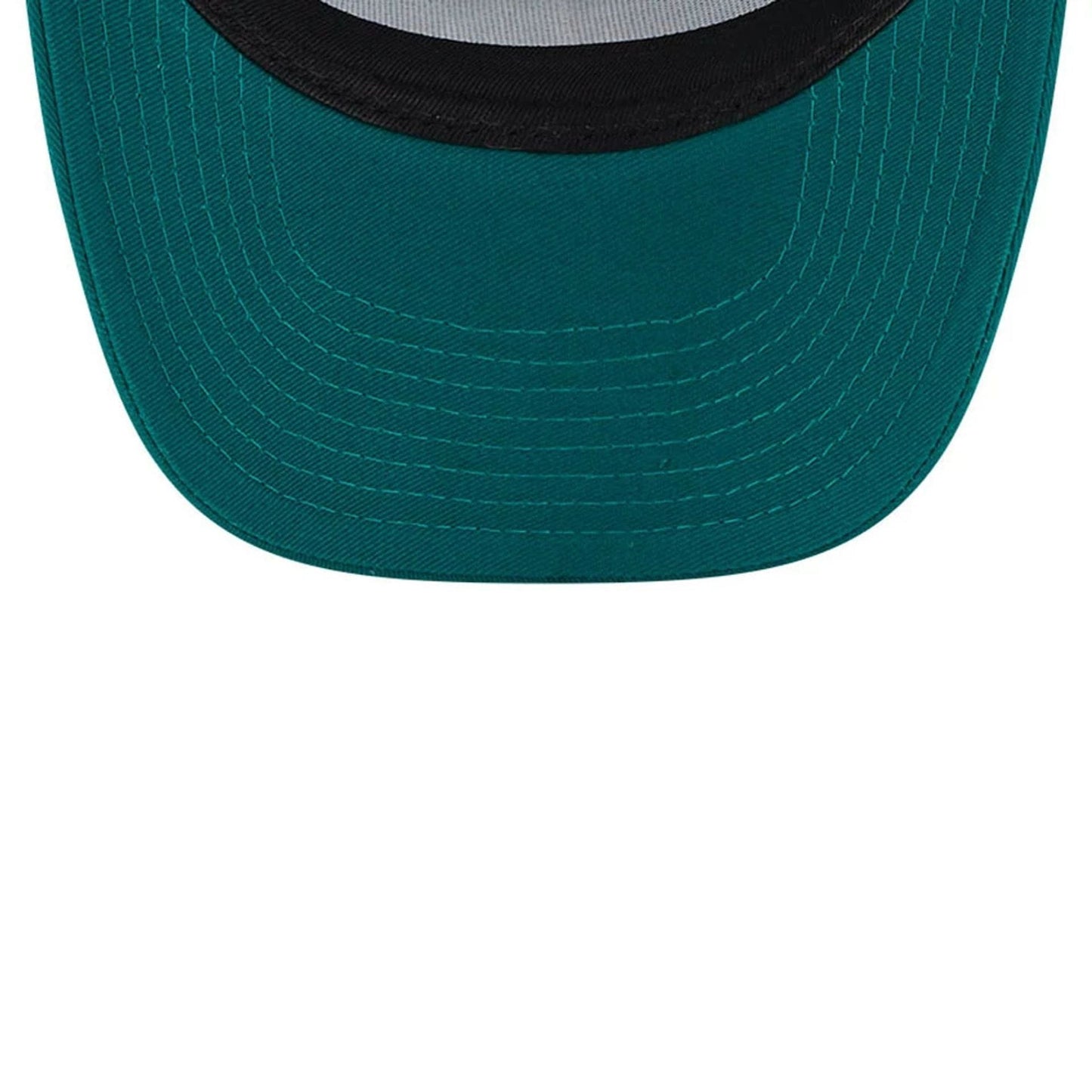 This is a Youth MLB League Essential LA Dodgers Teal 9FORTY Trucker Cap 5