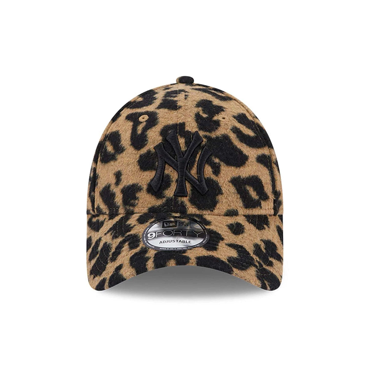 This is a New York Yankees Womens Leopard All Over Print 9FORTY Adjustable Cap 3