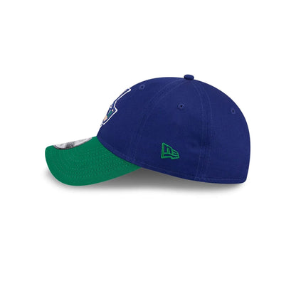 This is a Hartford Yard Goats MiLB Theme Night Blue 9TWENTY Adjustable Cap 4