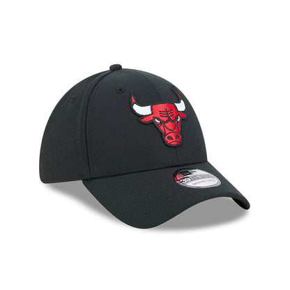 Pictured is this NBA Evergreen Chicago Bulls 39THIRTY Stretch Fit cap in black. 3