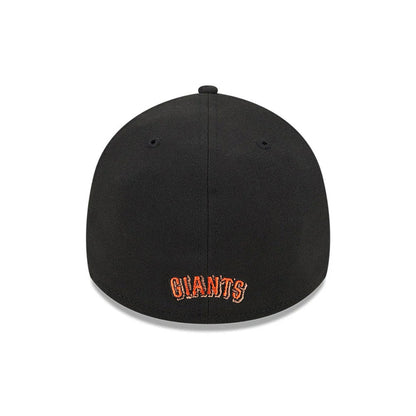 Pictured is this MLB Evergreen San Francisco Giants 39THIRTY Stretch Fit cap in black. 4