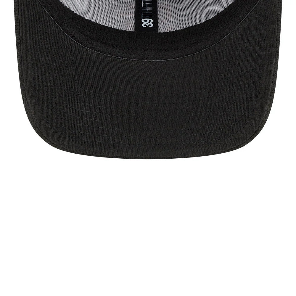 Pictured is this MLB Evergreen San Francisco Giants 39THIRTY Stretch Fit cap in black. 7
