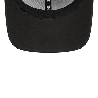 Pictured is this MLB Evergreen New York Yankees 39THIRTY Stretch Fit cap in black. 11