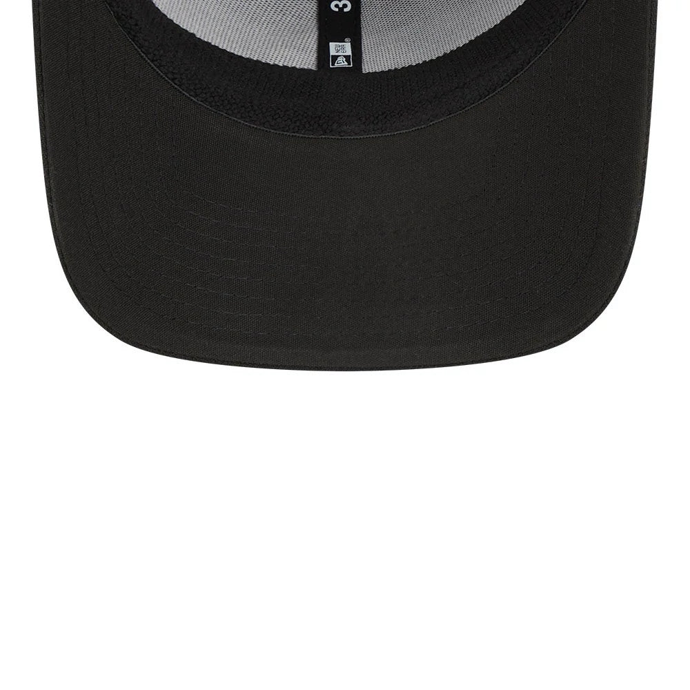 Pictured is this MLB Evergreen New York Yankees 39THIRTY Stretch Fit cap in black. 7