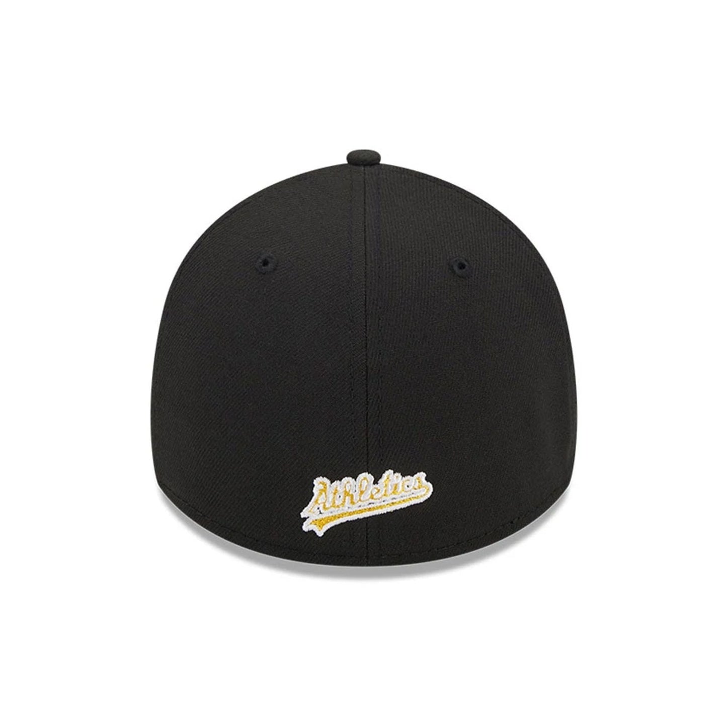 Pictured is this MLB Evergreen Athletics 39THIRTY Stretch Fit cap in black. 4