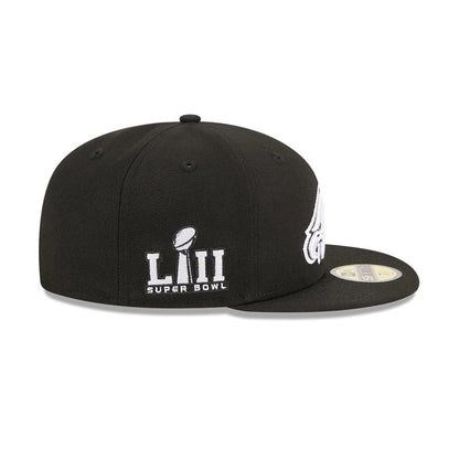 Pictured is this NFL Evergreen Philadelphia Eagles 59FIFTY Fitted cap in black. 5