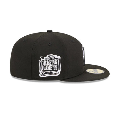 Pictured is this MLB Evergreen Boston Red Sox 59FIFTY Fitted cap in black. 5