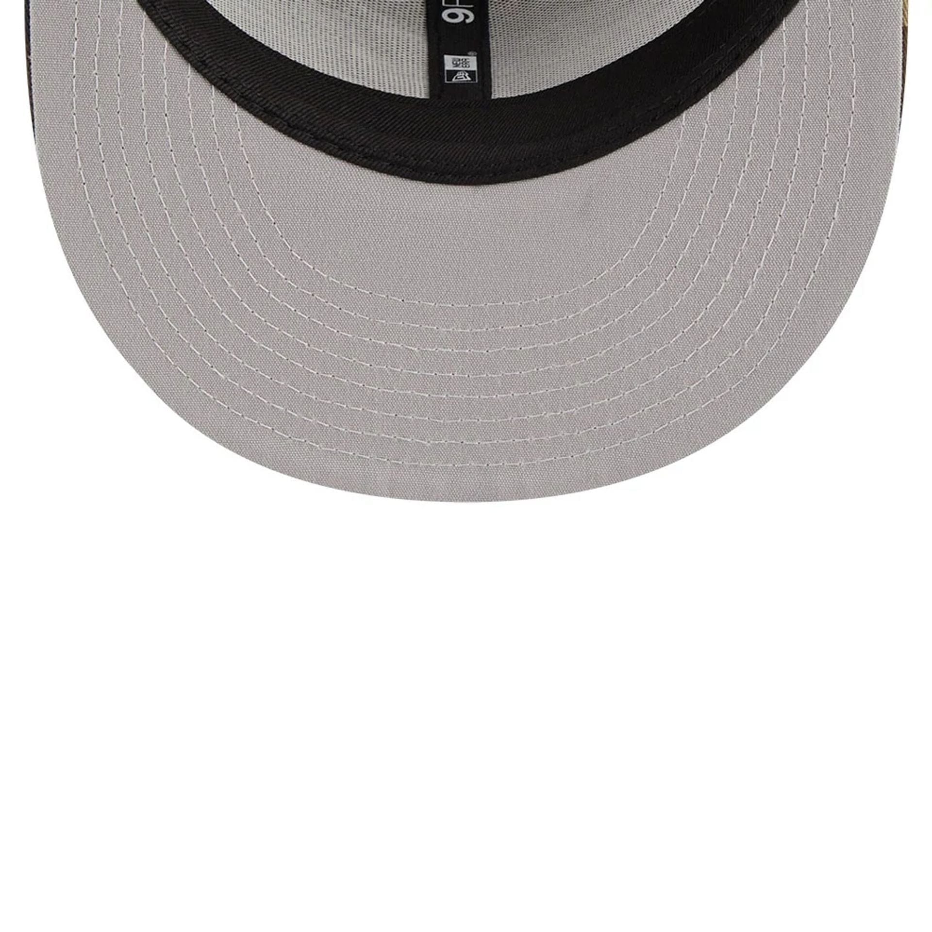 Pictured is this MLB Evergreen Atlanta Braves 9FIFTY Trucker cap in camo. 2