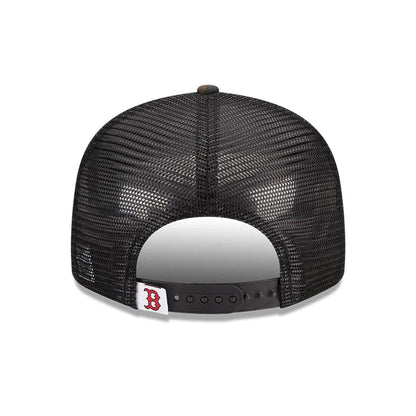 Pictured is this MLB Evergreen Boston Red Sox 9FIFTY Trucker cap in camo. 5