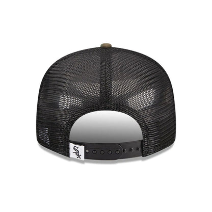 Pictured is this MLB Evergreen Chicago White Sox 9FIFTY Trucker cap in camo. 5