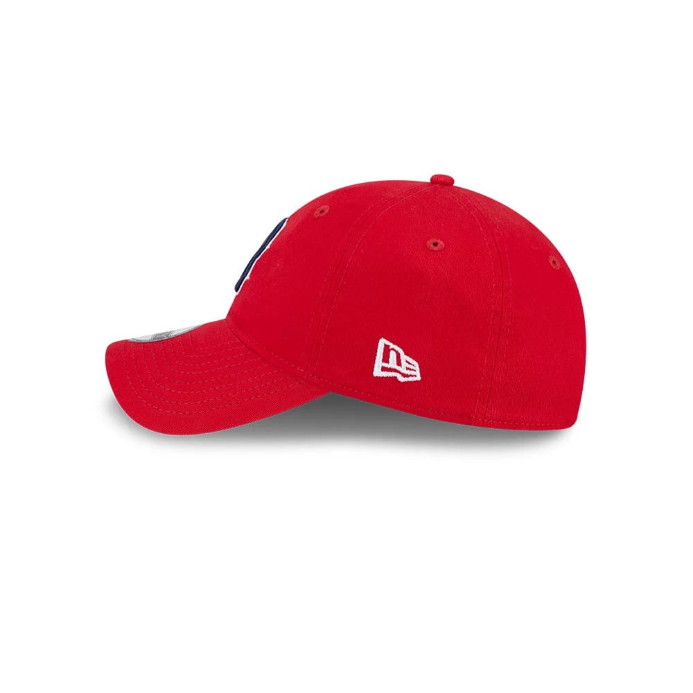 Pictured is this MLB Evergreen Boston Red Sox 9TWENTY cap in red. 4