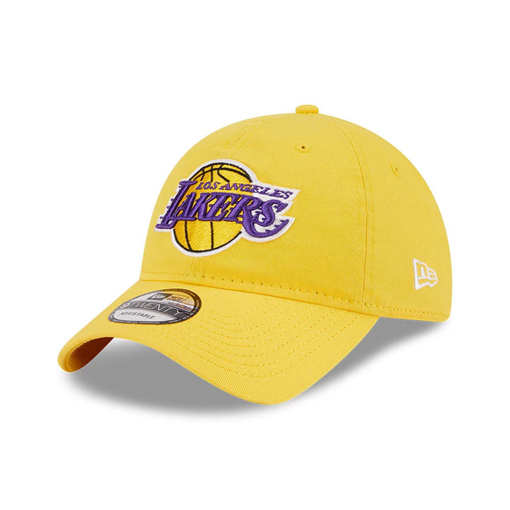 Pictured is this NBA Evergreen LA Lakers 9TWENTY cap in yellow. 1