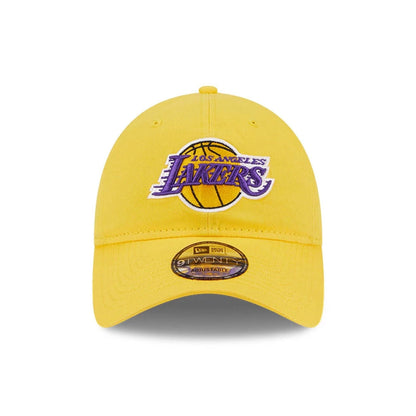 Pictured is this NBA Evergreen LA Lakers 9TWENTY cap in yellow. 2