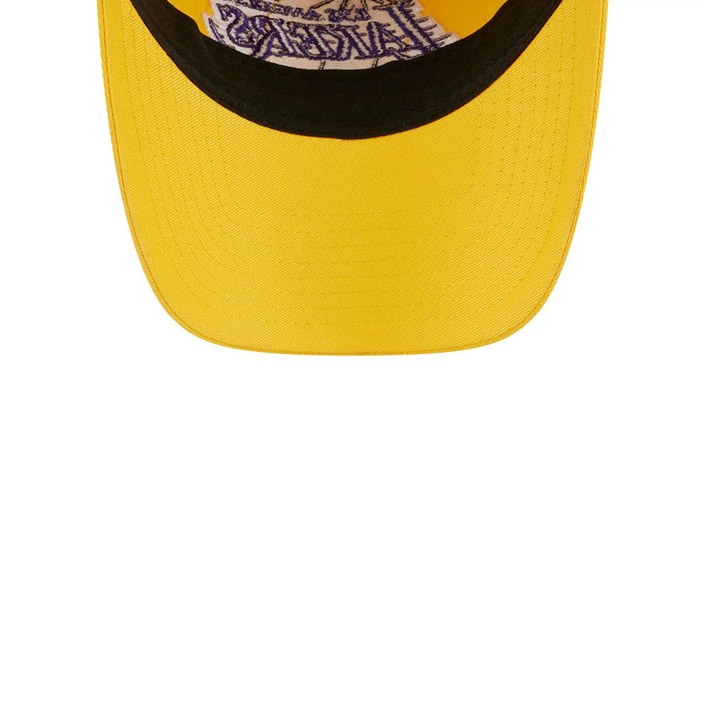 Pictured is this NBA Evergreen LA Lakers 9TWENTY cap in yellow. 7