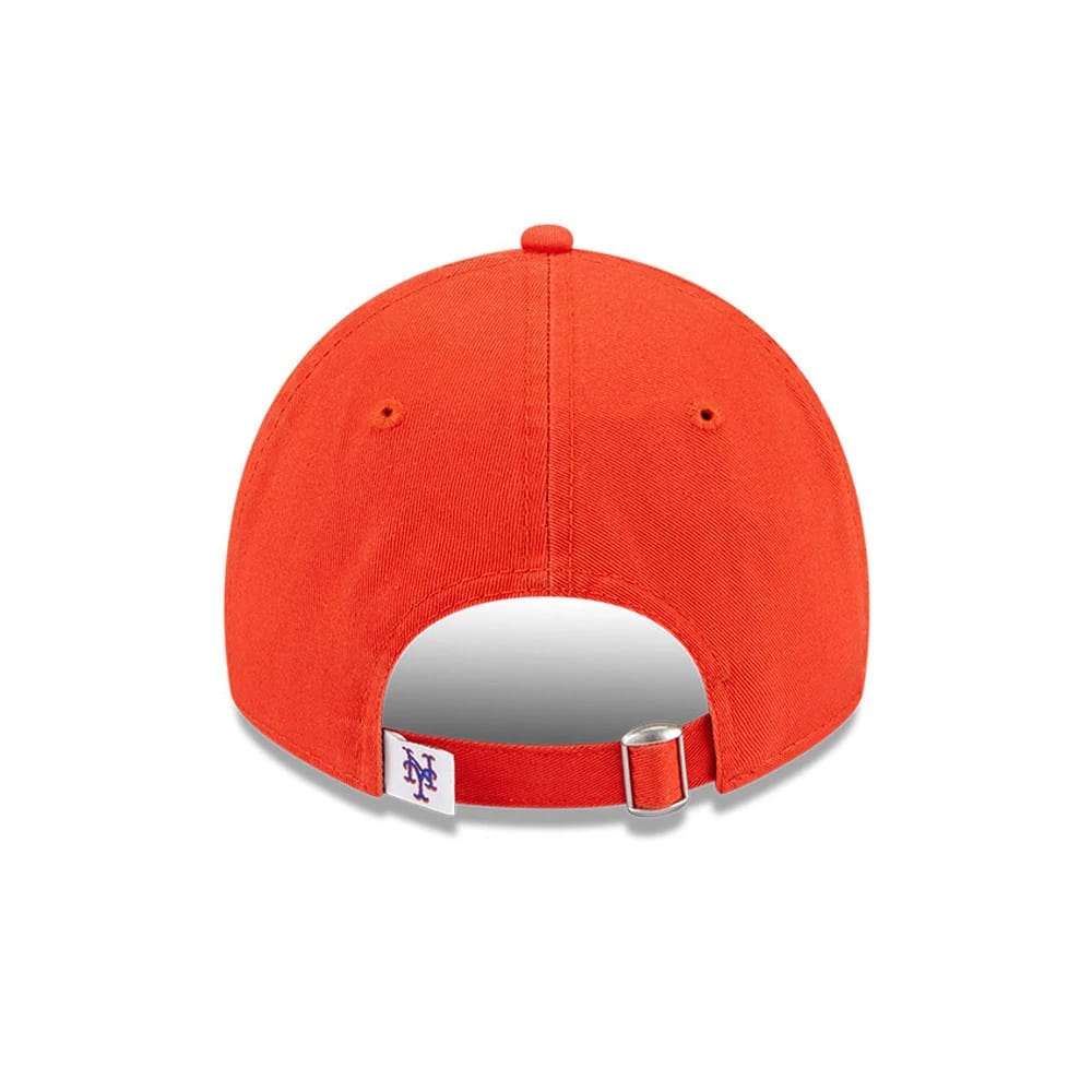 Pictured is this MLB Evergreen New York Mets 9TWENTY cap in orange. 4