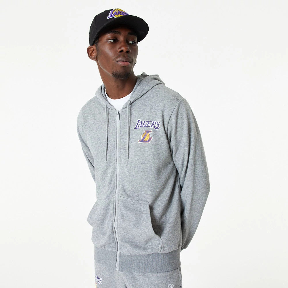 LA Lakers NBA Essential Full Zip Hoodie