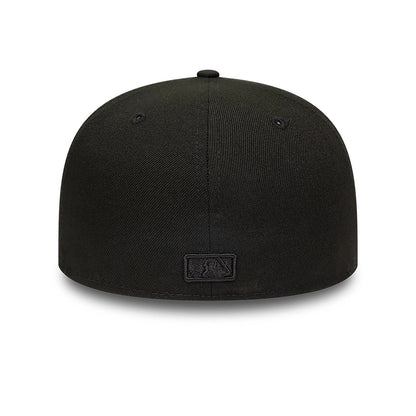 This is a Detroit Tigers MLB Black on Black 59FIFTY Fitted Cap 3
