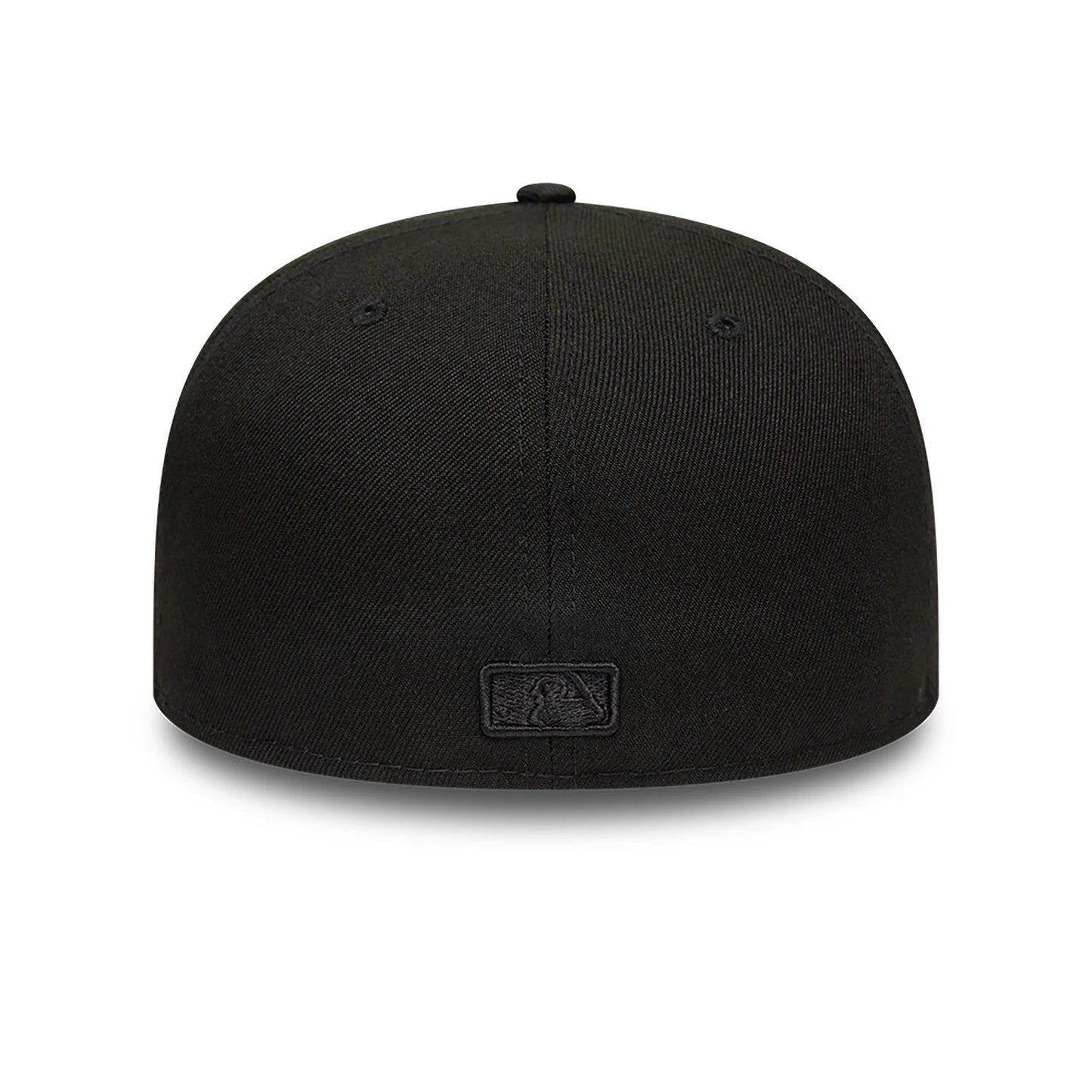 This is a Atlanta Braves MLB Black on Black 59FIFTY Fitted Cap 3