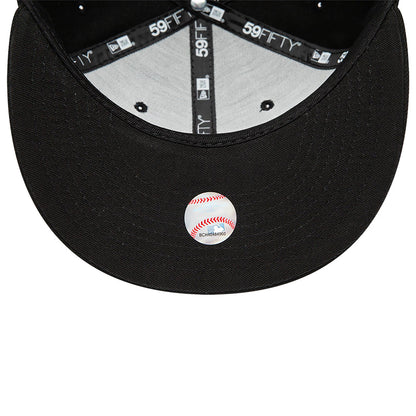 This is a San Francisco Giants MLB Black and White 59FIFTY Fitted Cap 5