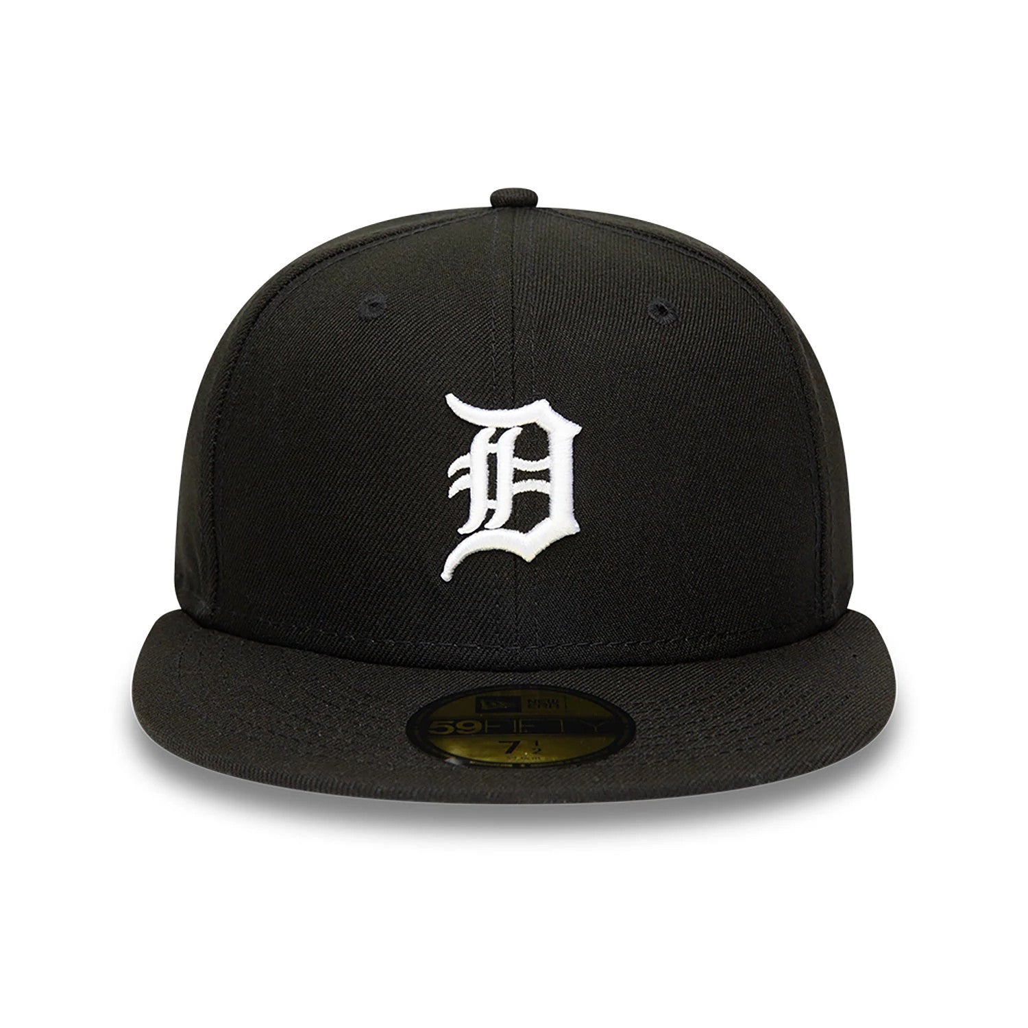 This is a Detroit Tigers MLB Black and White 59FIFTY Fitted Cap 6