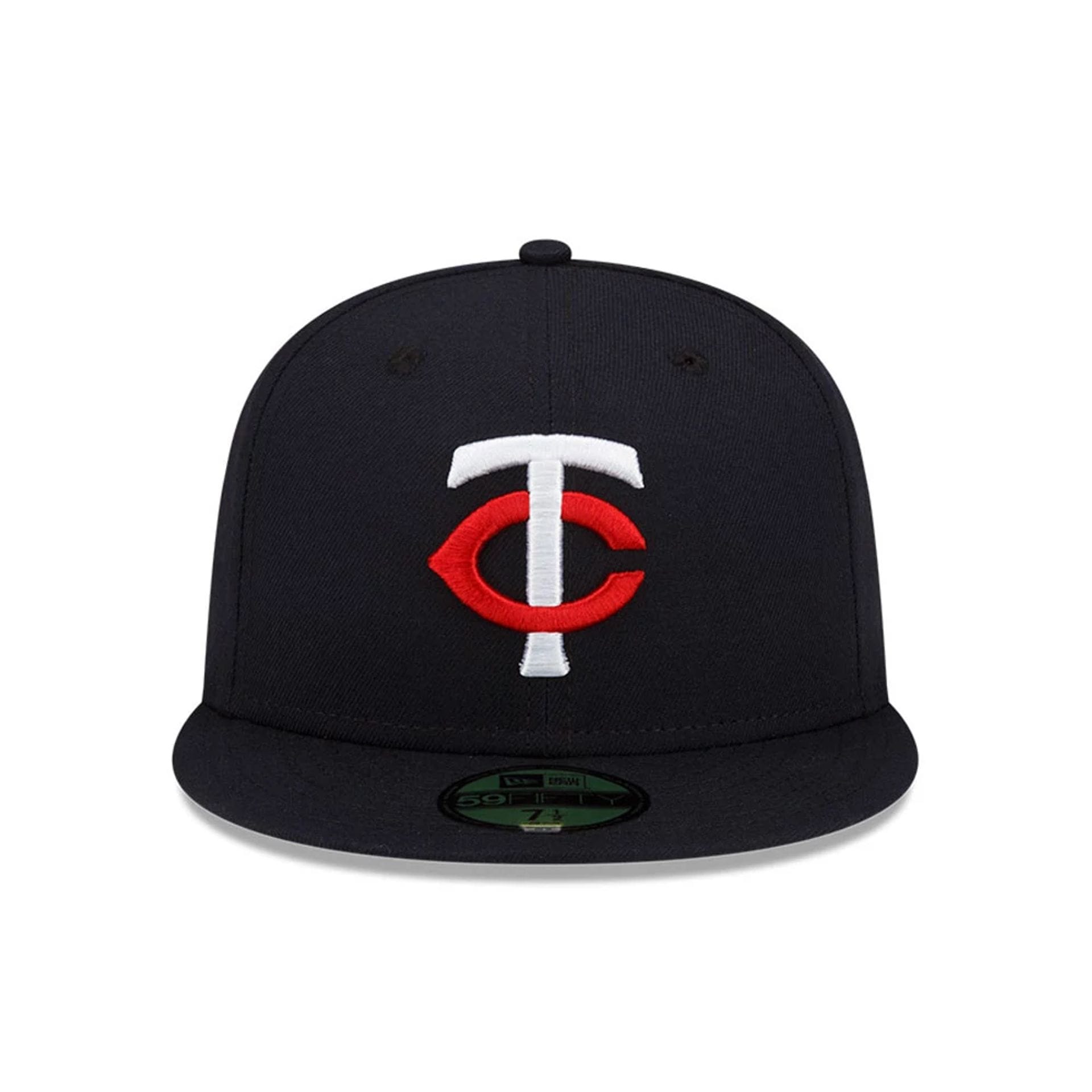 This is a Minnesota Twins MLB Authentic On Field Navy 59FIFTY Fitted Cap 2